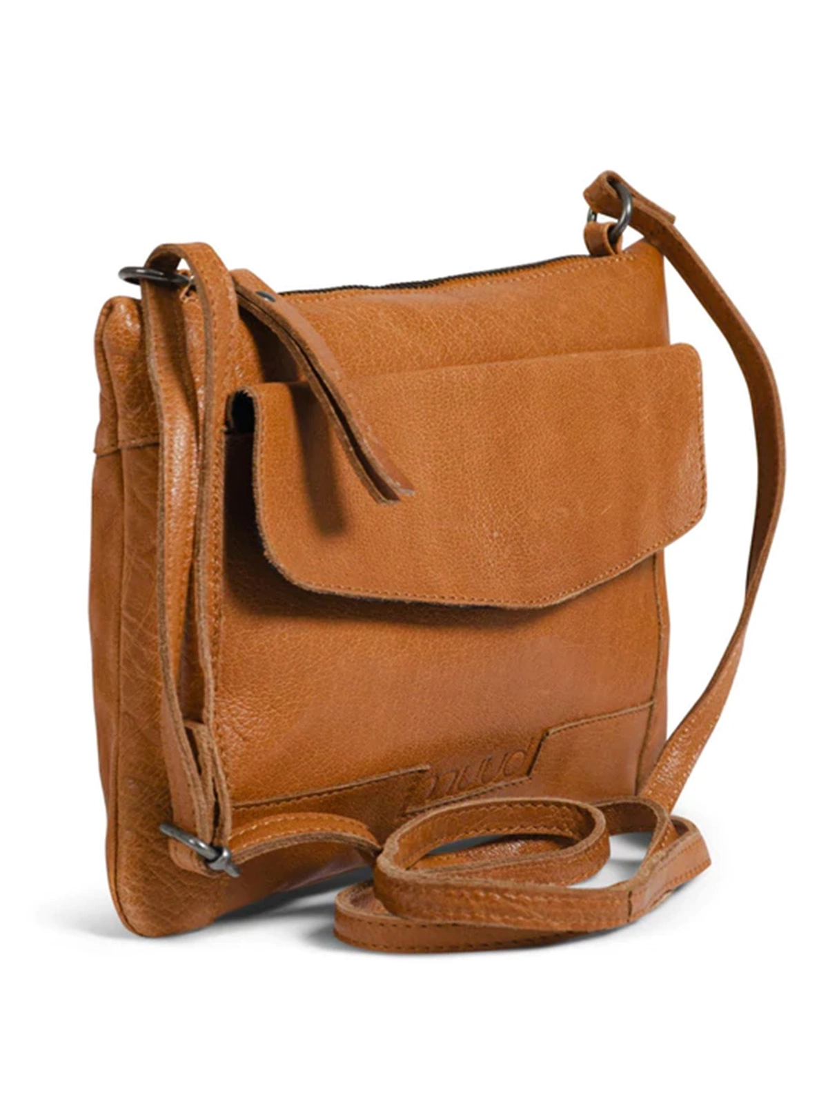 Muud Vadsø PREMIUM CROSSOVER IN LEATHER - your favorite leather bag in whisky brown color