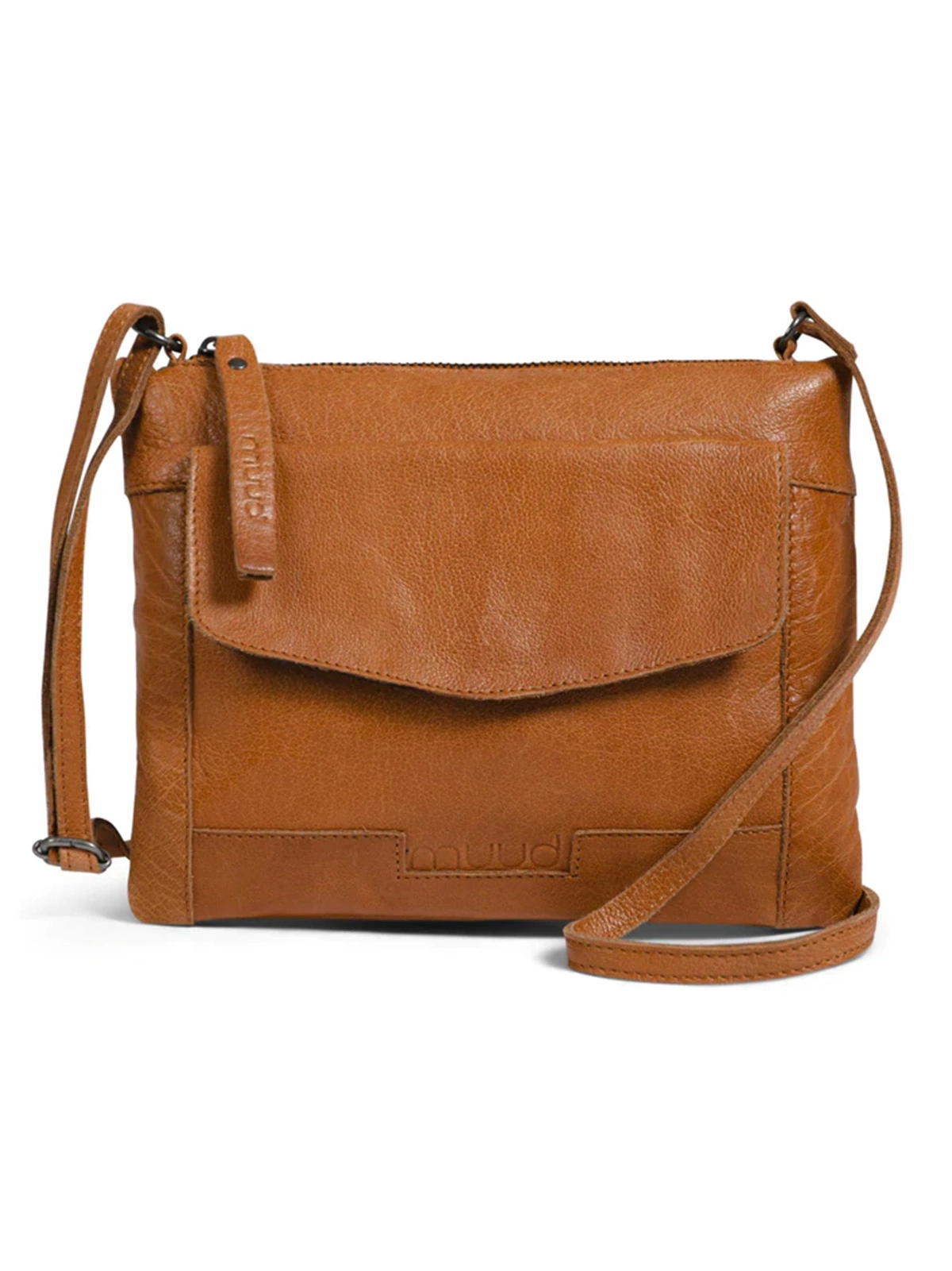 Muud Vadsø PREMIUM CROSSOVER IN LEATHER - your favorite leather bag in whisky brown color