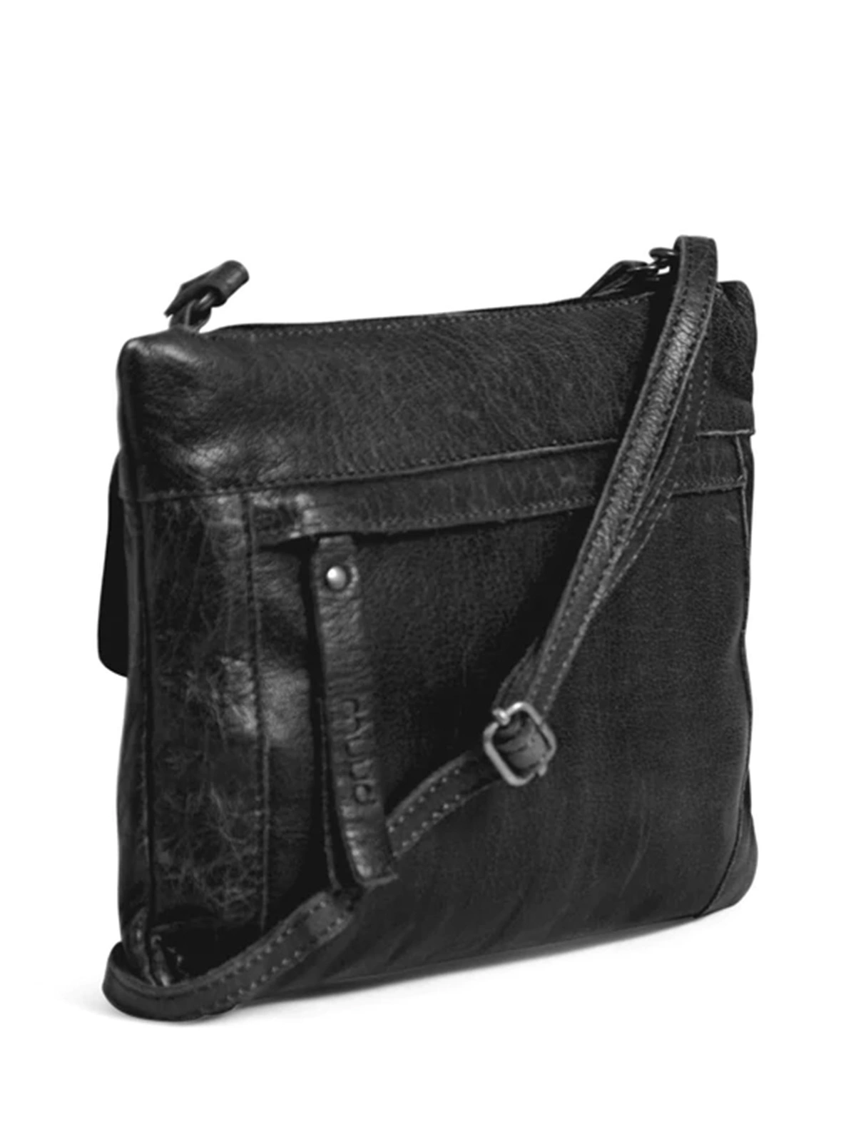 Muud Vadsø PREMIUM CROSSOVER BAG IN LEATHER - your favorite black leather bag