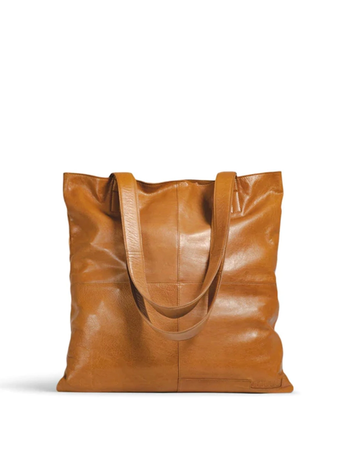 Muud Show whisky brown leather bag