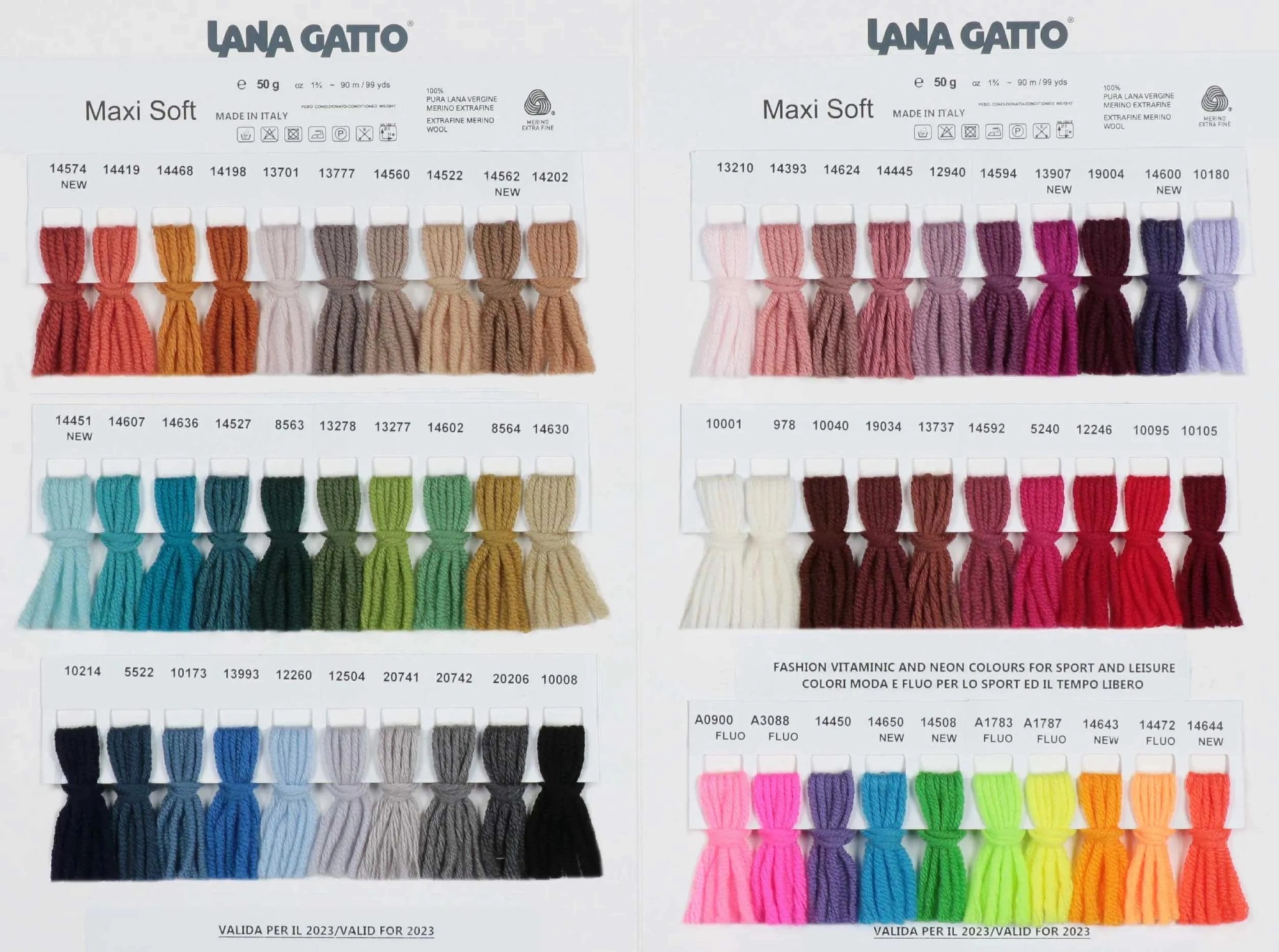 Värikartta Lana Gatto Maxi Soft