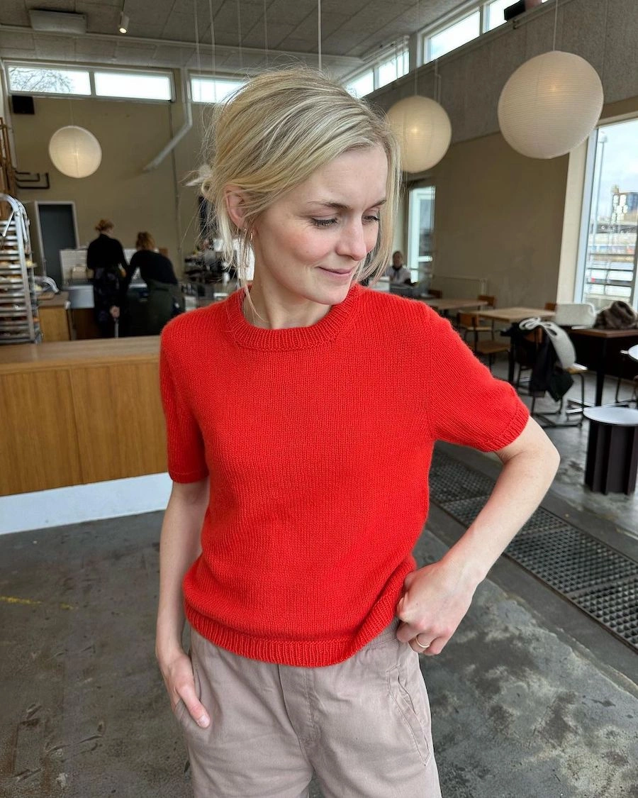 PetiteKnit Poppy Tee neuleohje
