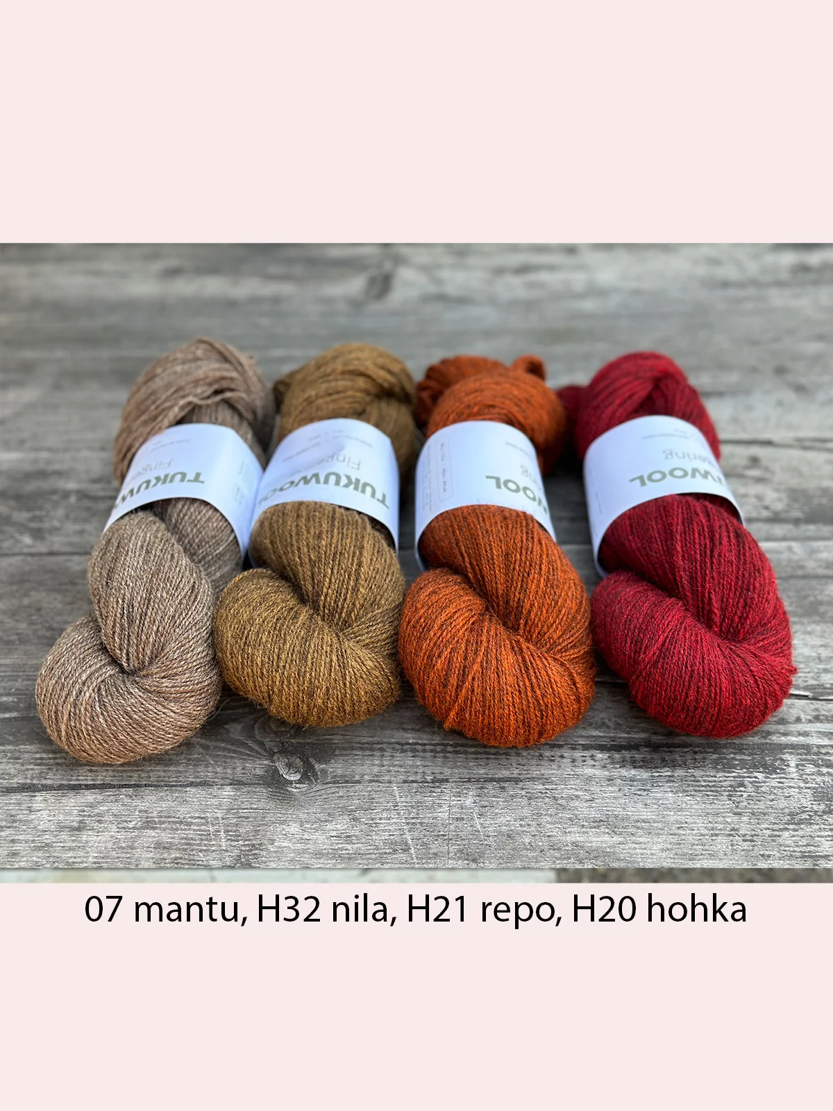 Tukuwool Fingering Fade Set 1