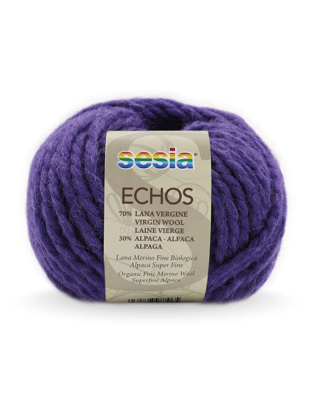 Sesia Echos soft wool and alpaca blend yarn