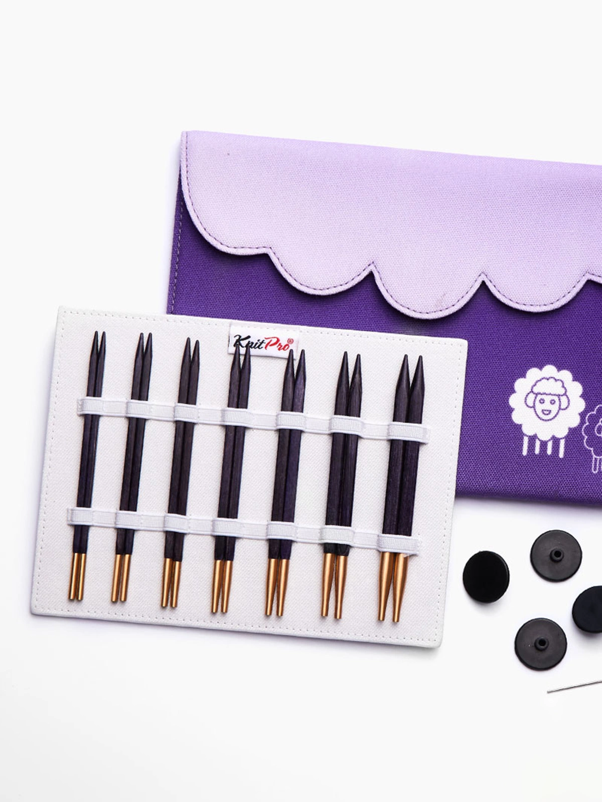 KnitPro J’adore Cubics Deluxe Interchangeable Needle Set