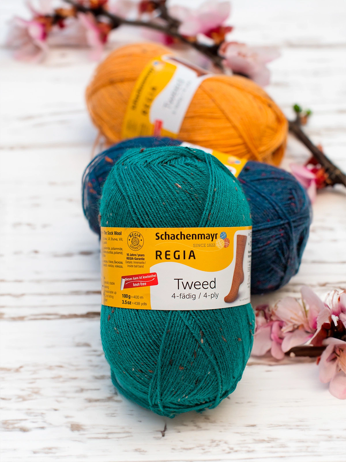 Regia Tweed 4-ply 100g