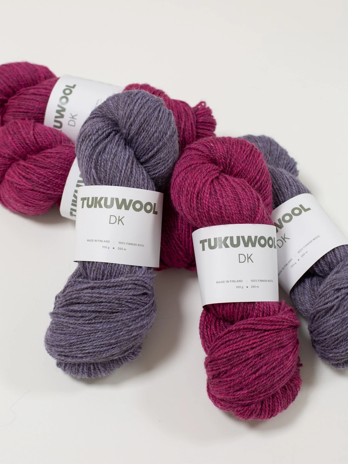 Tukuwool dk Colors Lilac mist and Calluna