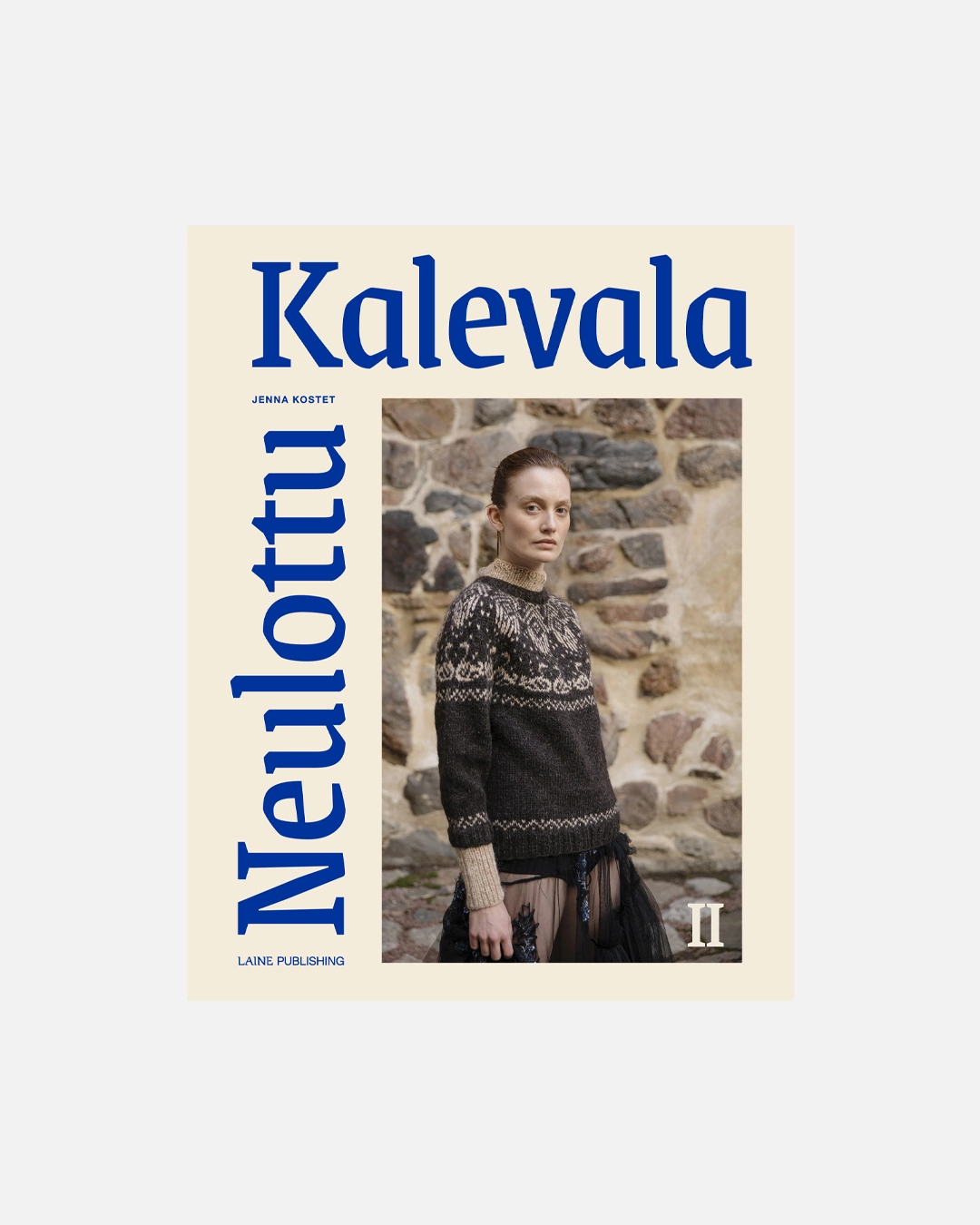 Neulottu Kalevala 2, Jenna Kostet, neulekirja suomeksi
