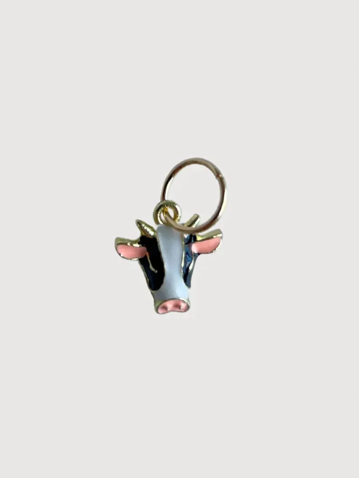 KNITS Stitch Marker Cow