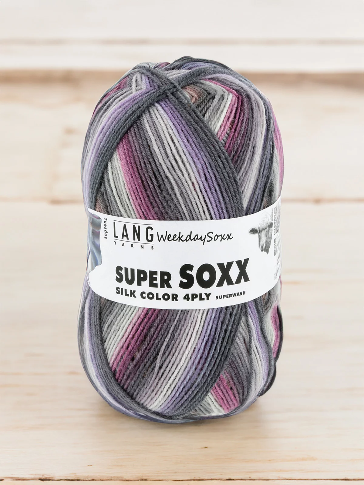 Super Soxx Silk Color 4-ply