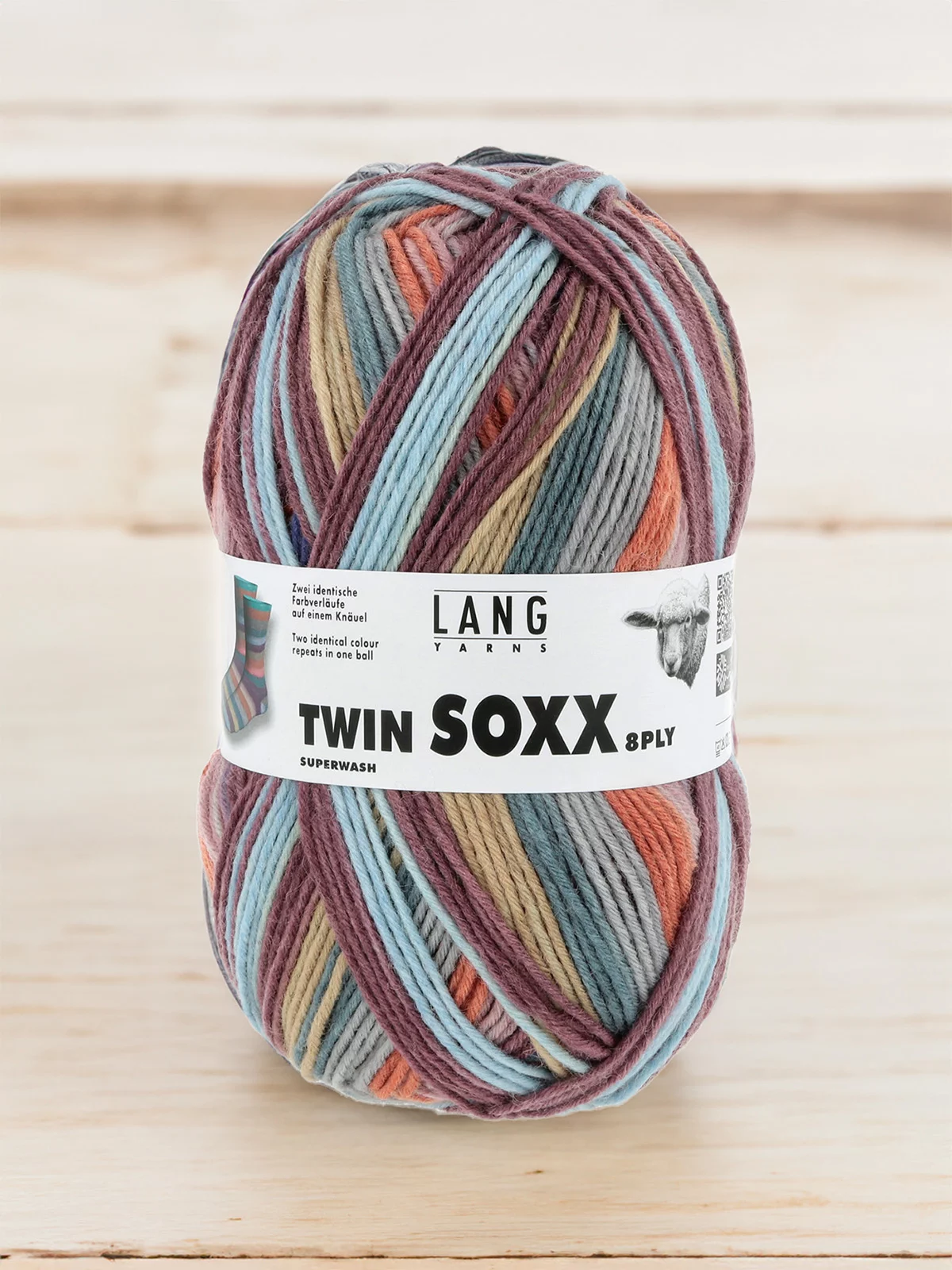 Lang Yarns Twin soxx 8-ply