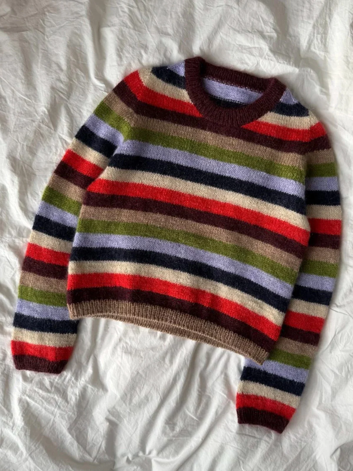 Aros Sweater Neuleohje englanti