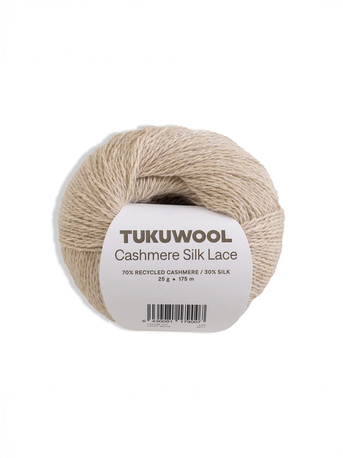 Tukuwool Cashmere Silk Lace 201 Light Beige