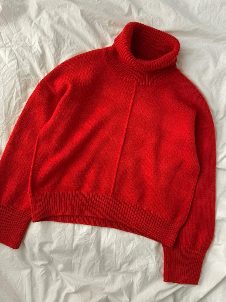 Petiteknit Scarlet Sweater Double Sunday yarn