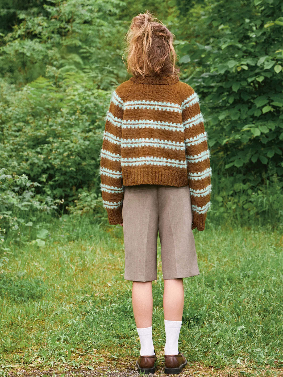2507-08 Ridge Sweater neuleohje englanti