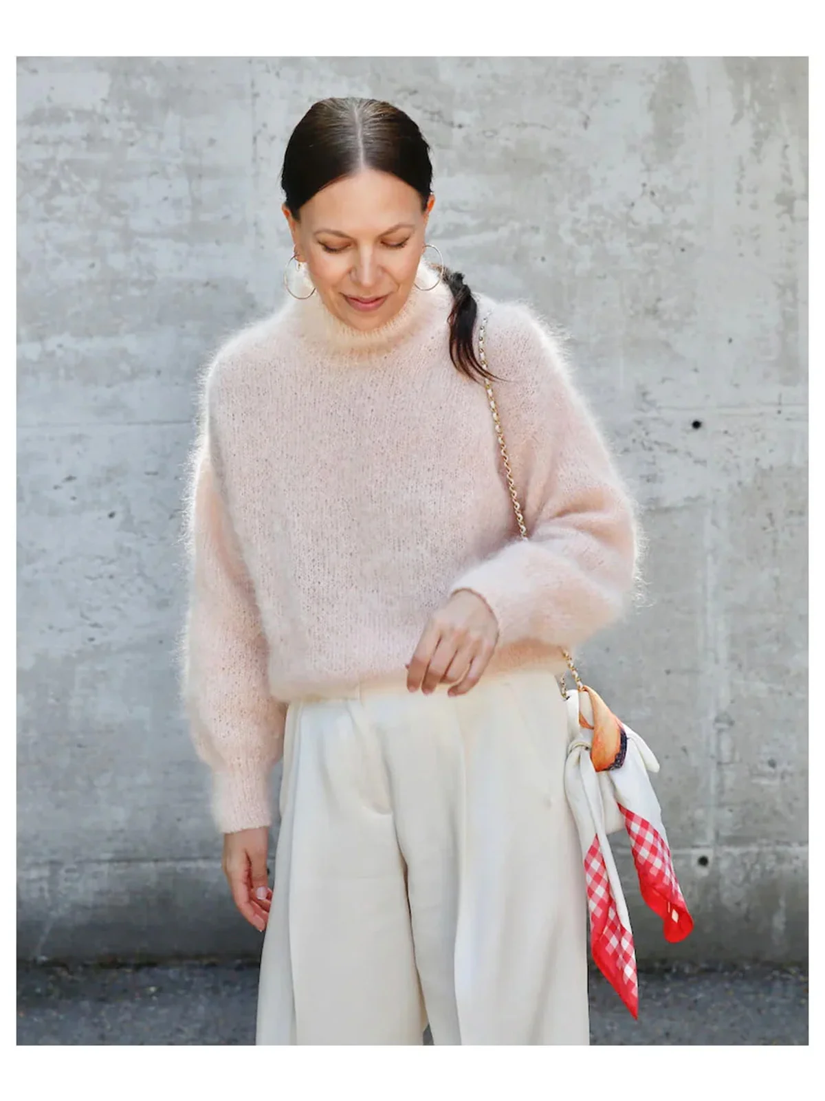 Leeni Hoimela neuleohje Ballerine neulepaita englanti