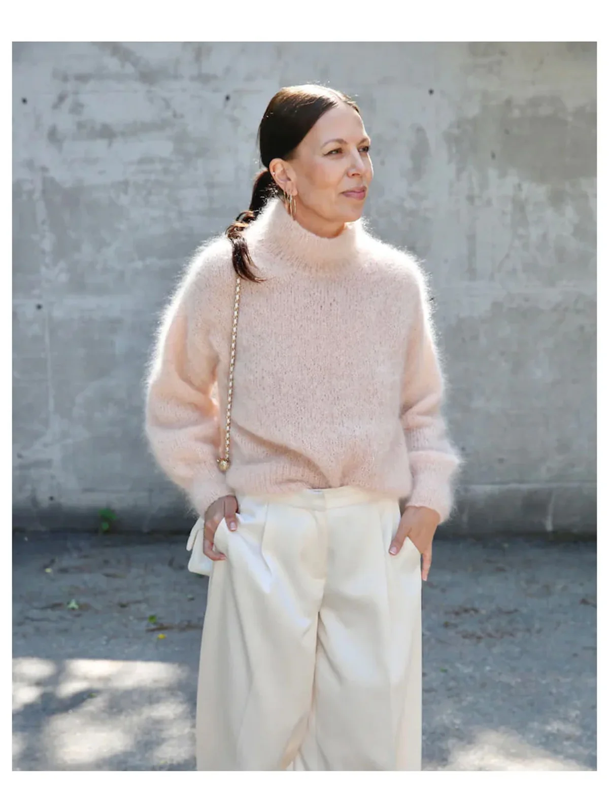 Leeni Hoimela neuleohje Ballerine neulepaita englanti