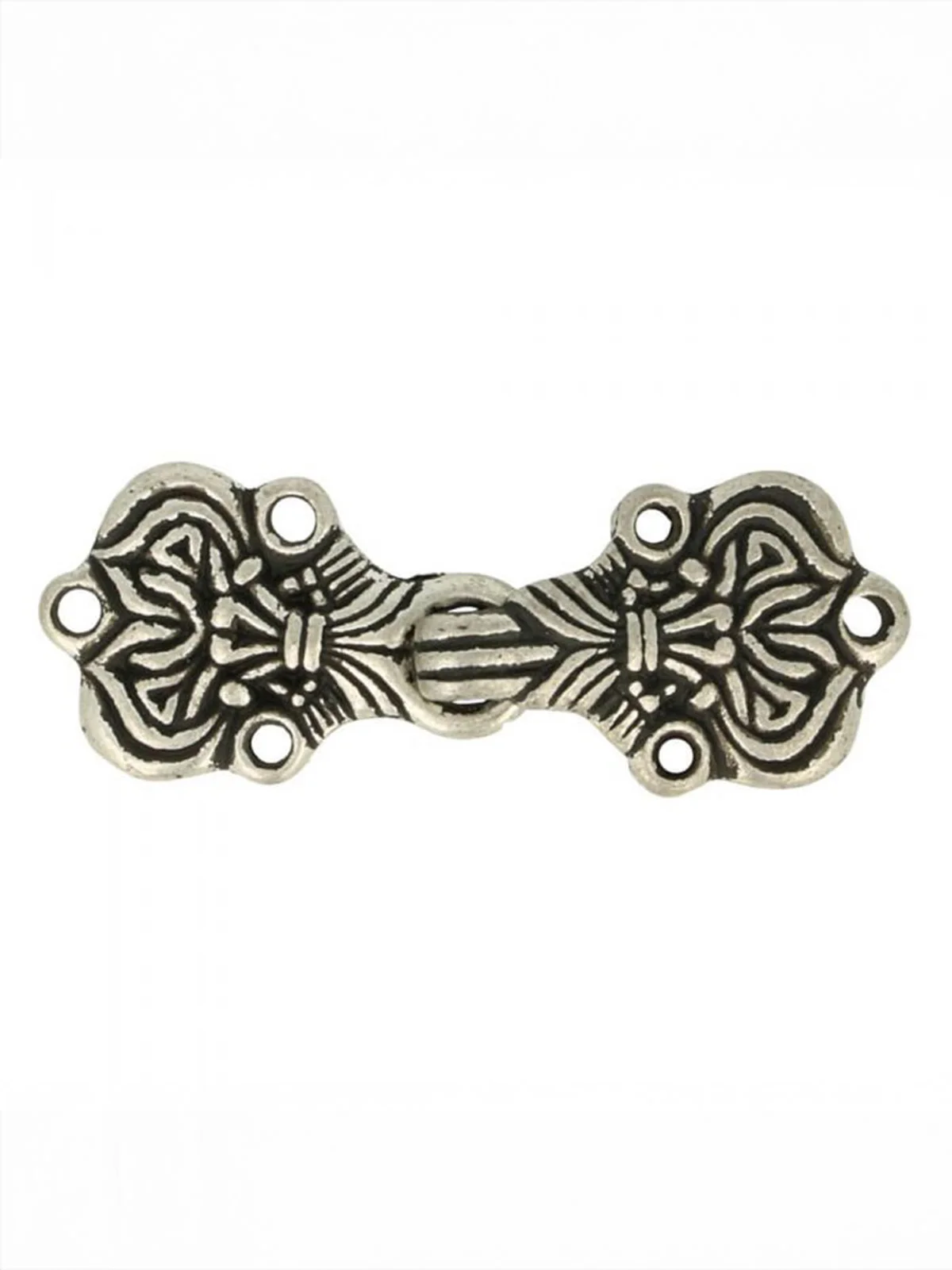 Norwegian Clasp 5 cm silver