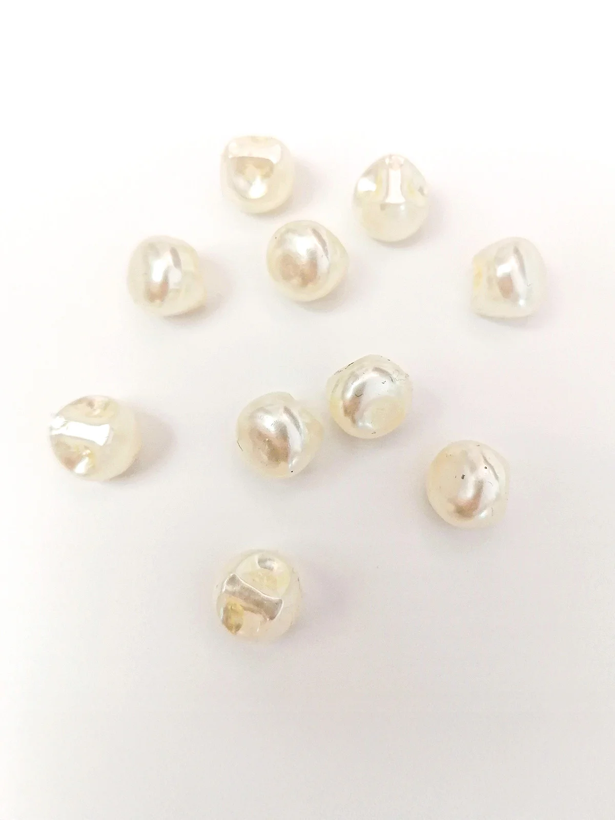 Shank Button Mother of Pearl