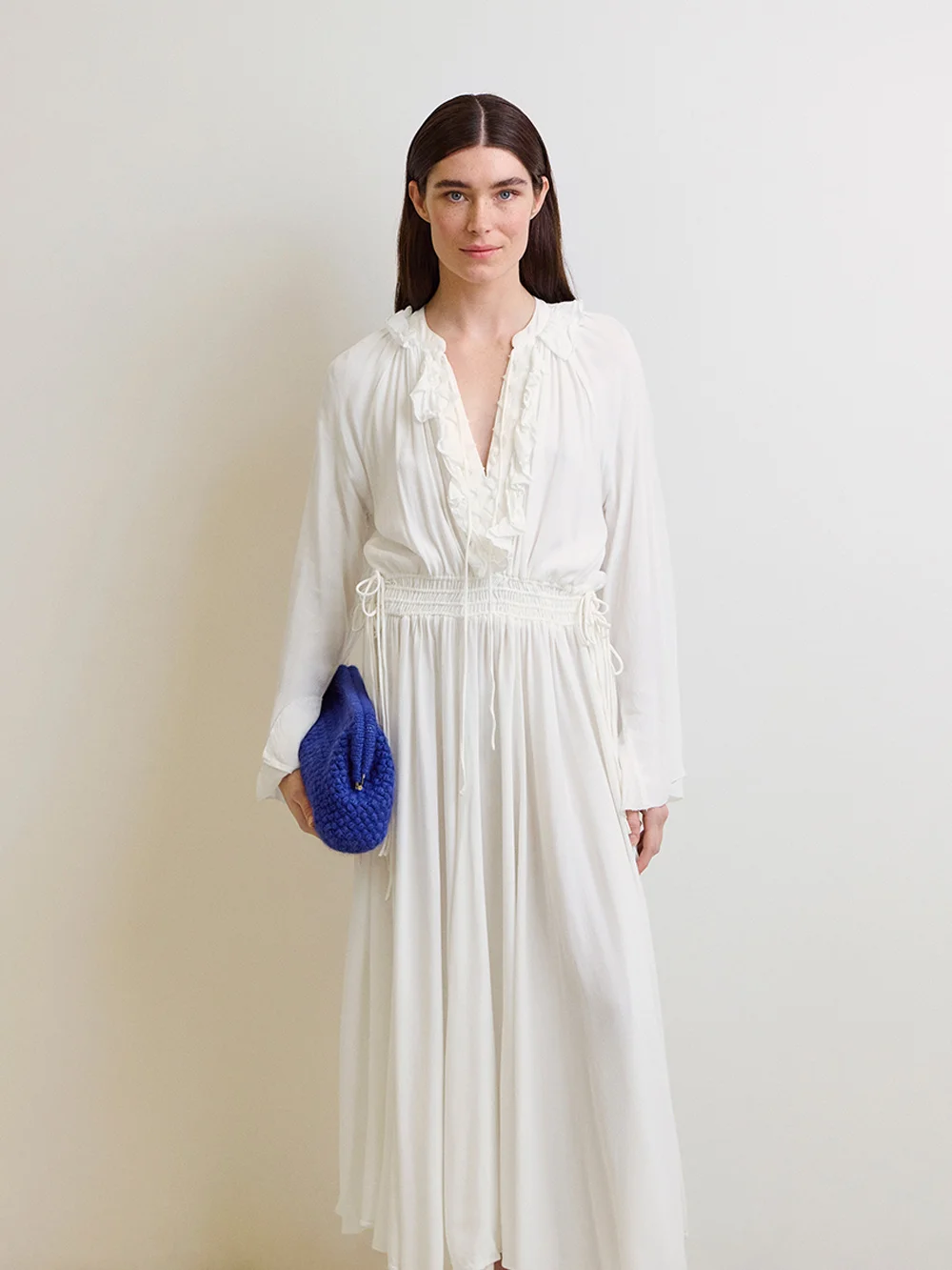 Sandnes Garn 2602-01 Basket Clutch neuleohje englanti