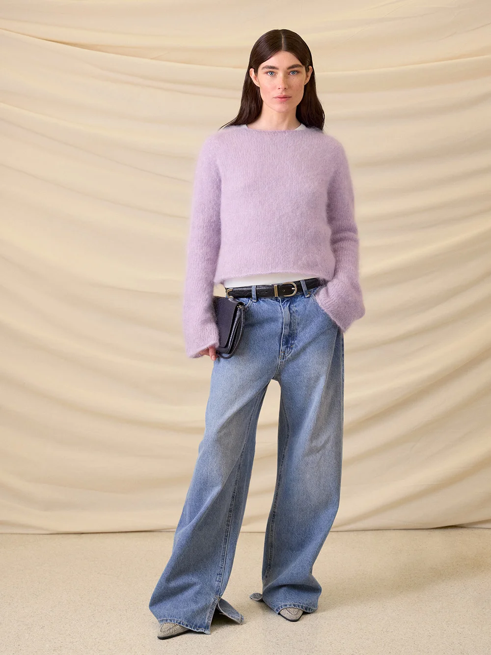 Sandnes Garn 2602-04 Lyra Sweater neuleohje englanti