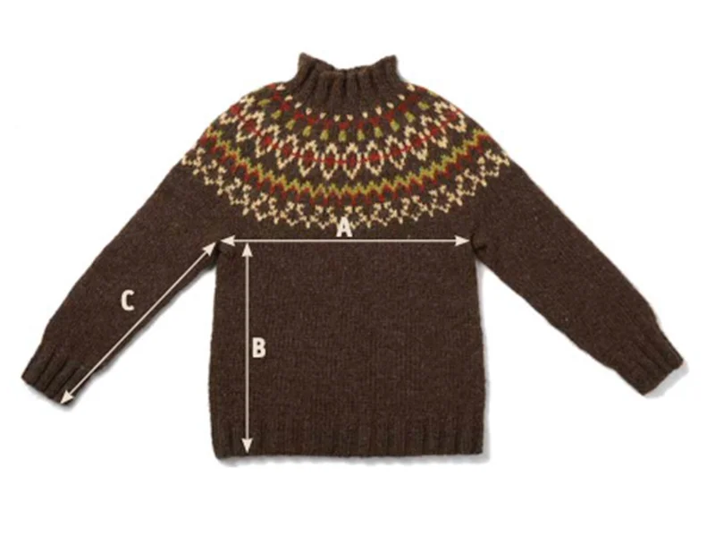 Hvammur Icelandic Sweater Knitting Pattern, En PDF