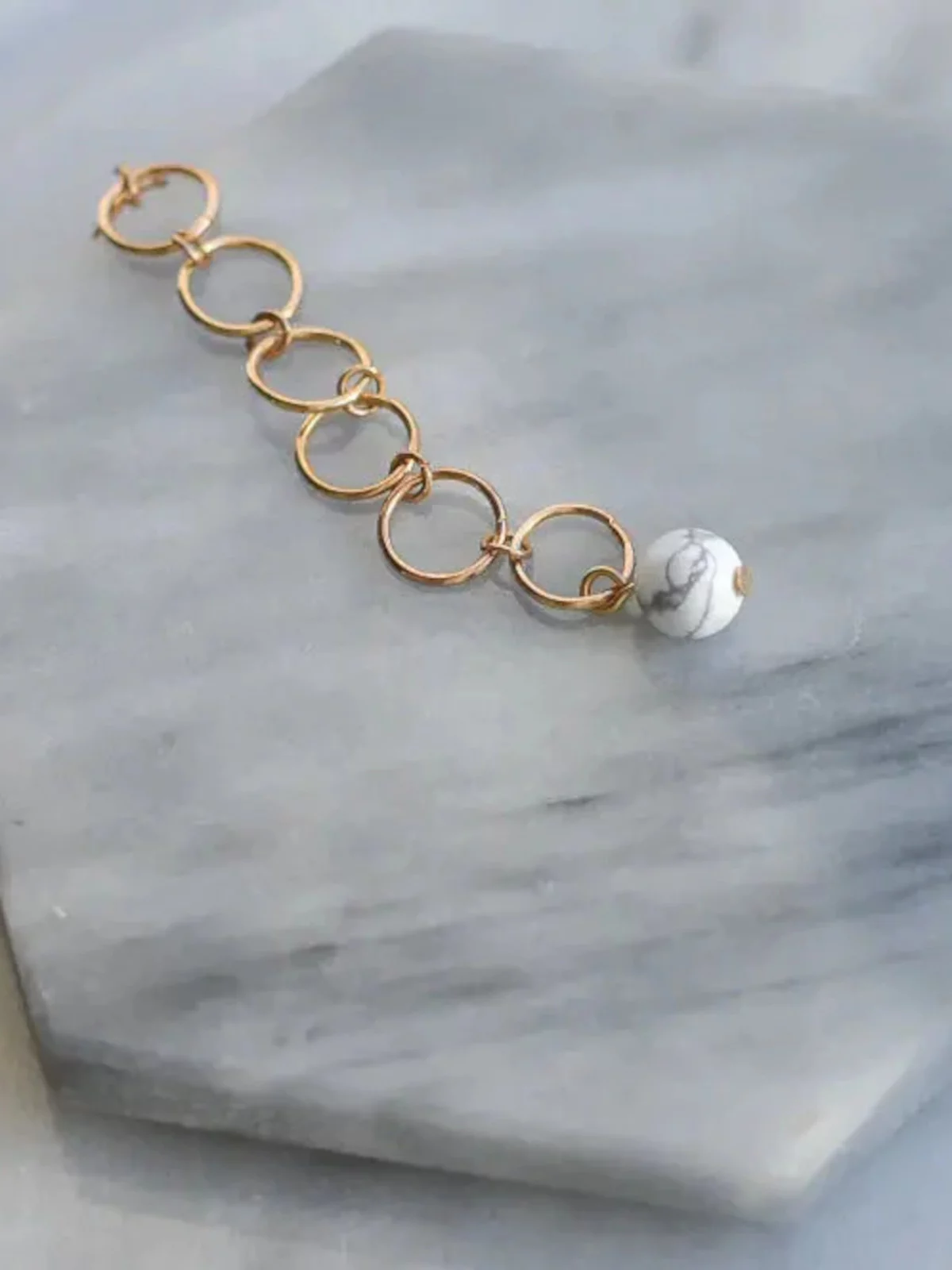 KNITS Row Counter Marble Pearl