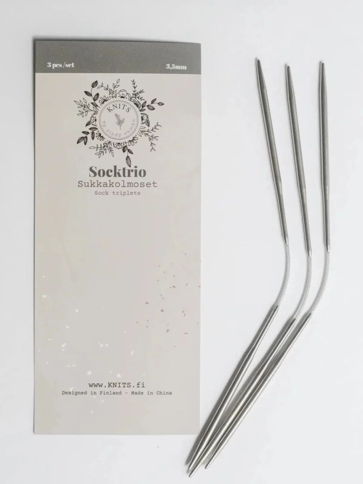 KNITS Sock Trio needles - 3 pcs