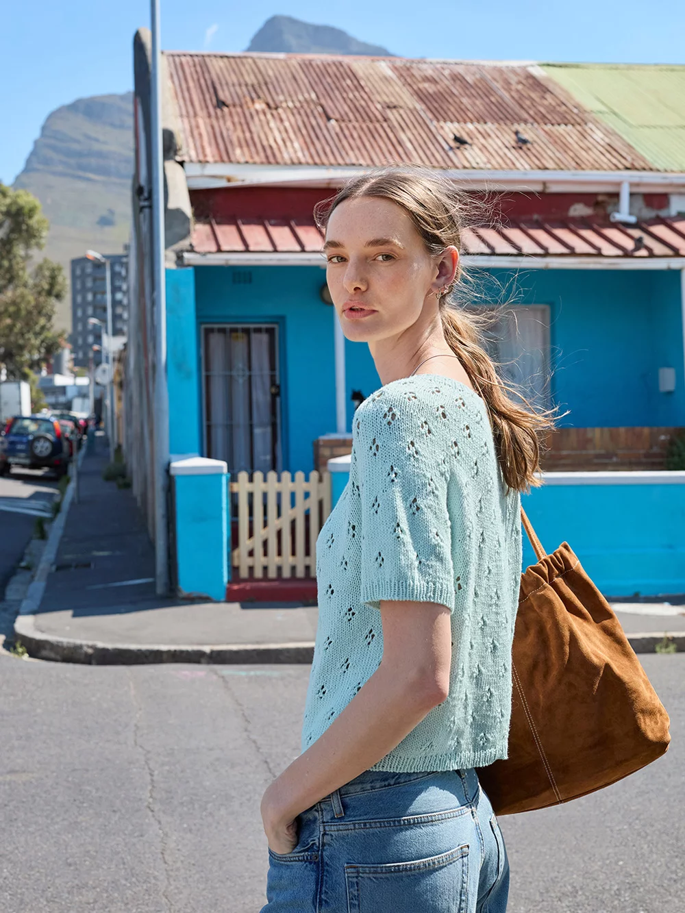 2604-02 Elodie Tee neuleohje englanti