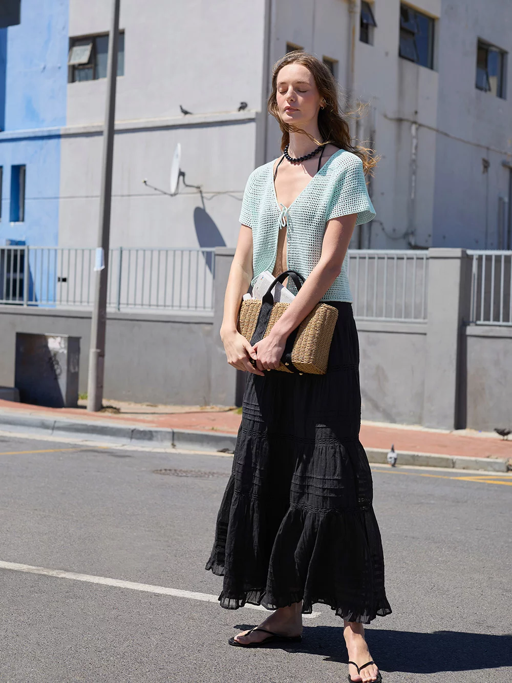 2604-03 Ava Blouse neuleohje englanti