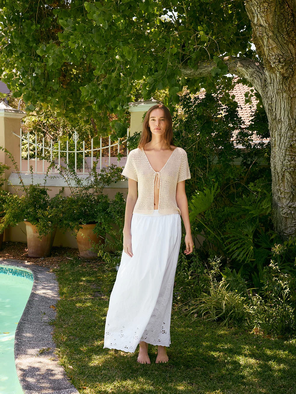 2604-03 Ava Blouse neuleohje englanti