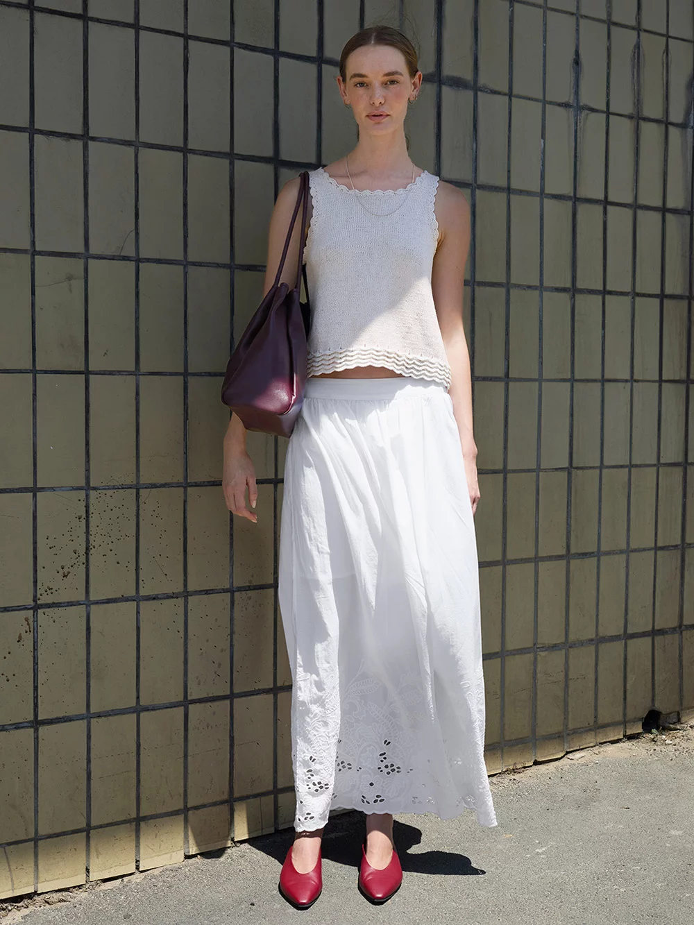 2604-08 Roselyn Top neuleohje englanti