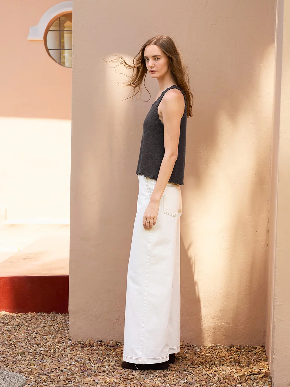 2604-08 Roselyn Top neuleohje englanti