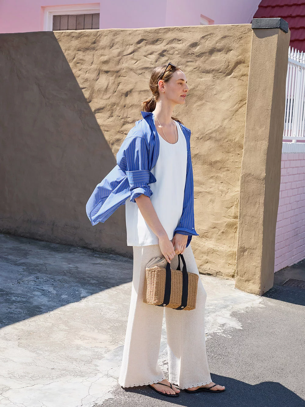 2604-06 Roselyn Pants neuleohje englanti