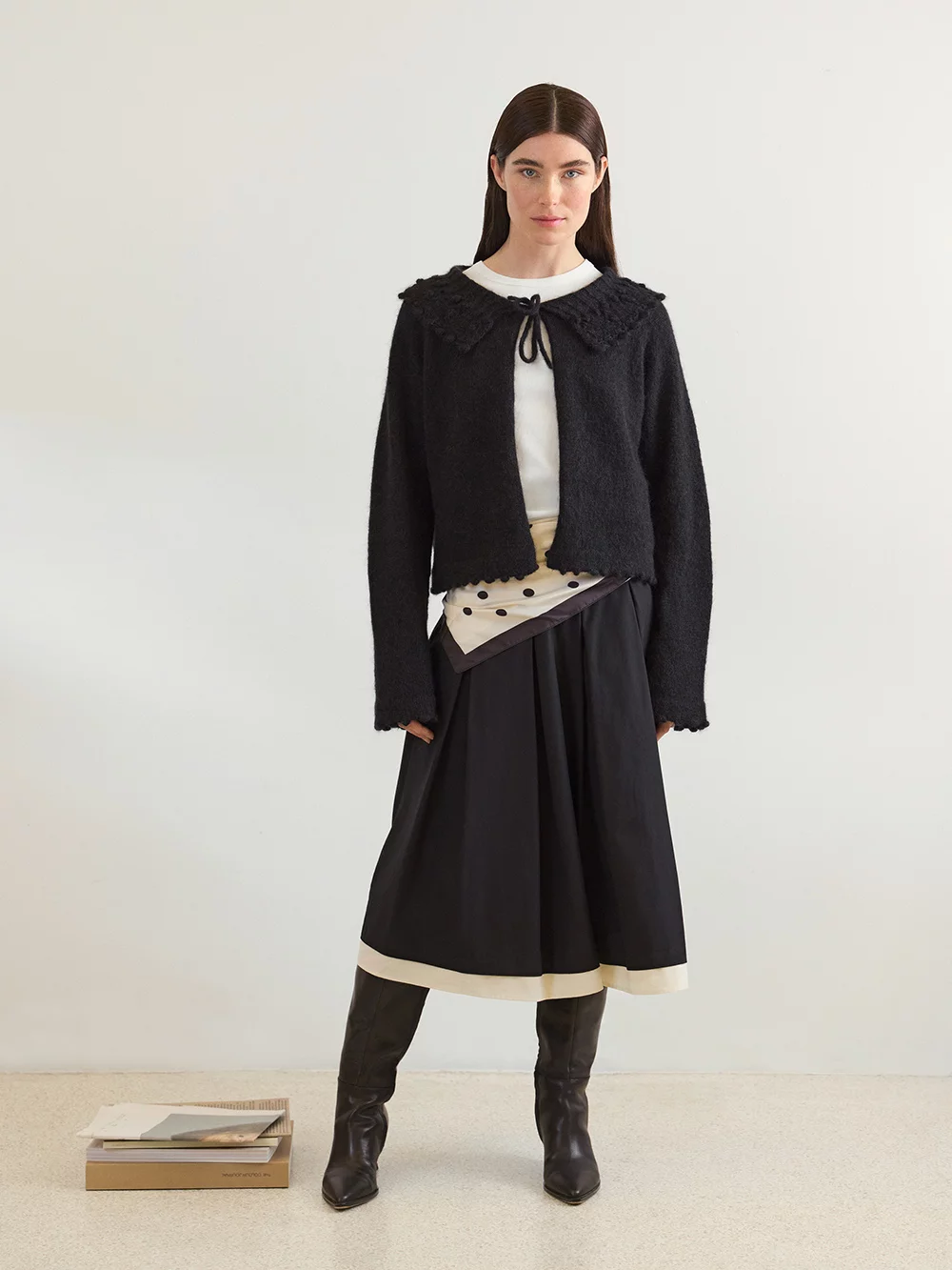 Sandnes Garn 2602-06 Lilly Blouse Pattern Finnish