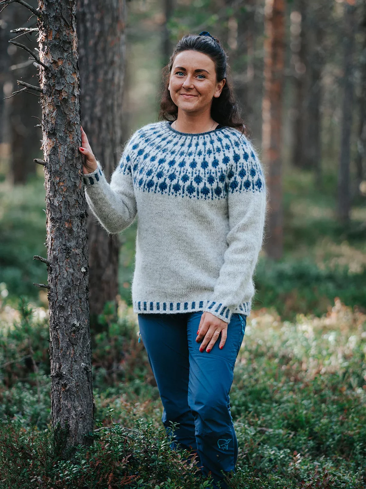 Sisu Knitwear Blueberry Sweater