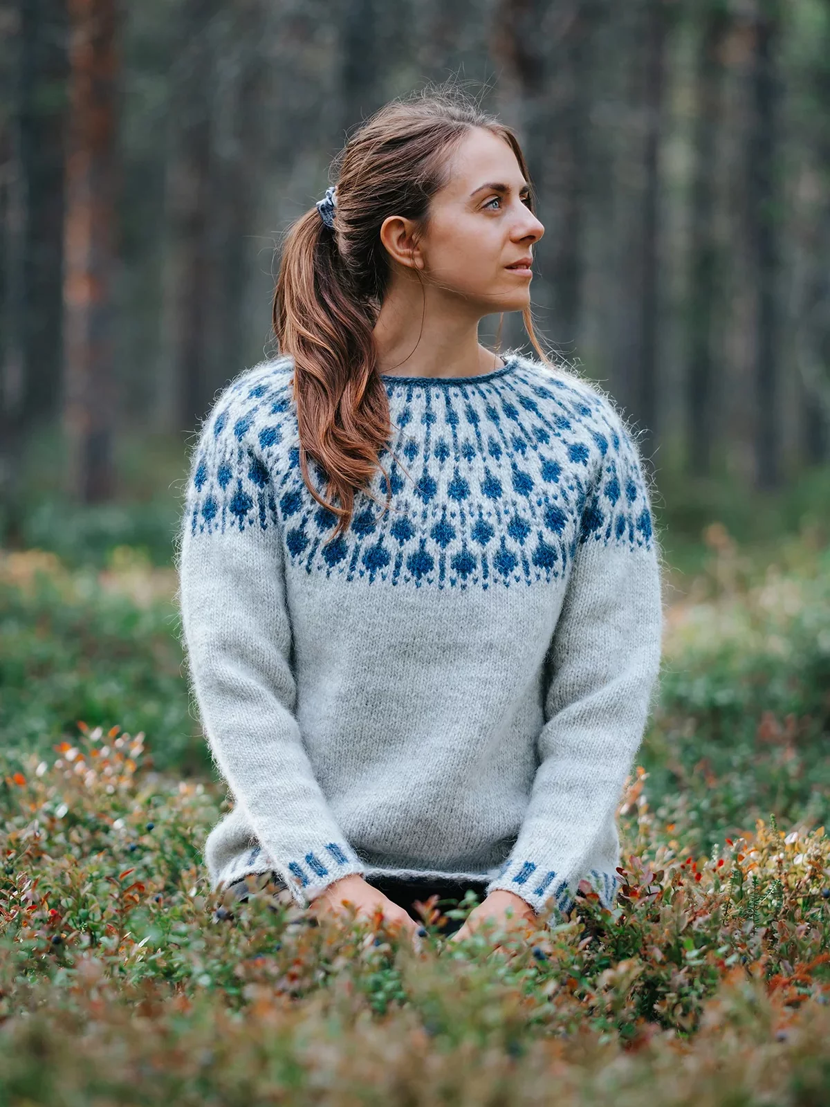 Sisu Knitwear Blueberry Sweater