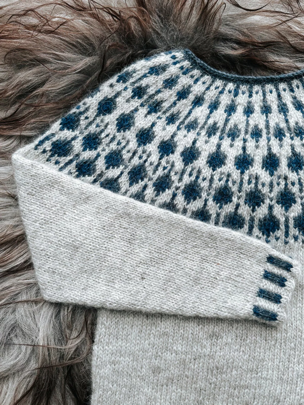 Sisu Knitwear Blueberry Sweater