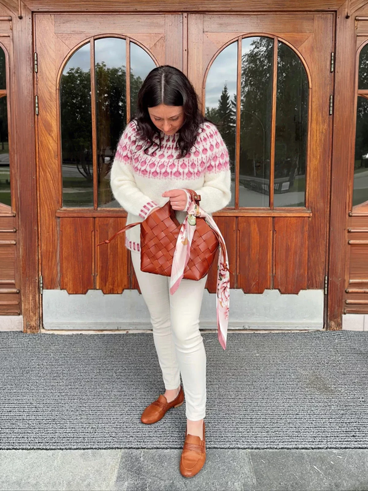 Sisu Knitwear Raspberry Sweater