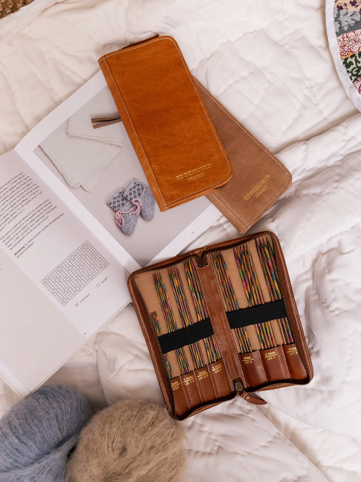 RE:DESIGNED Project 102 Double Pointed Needle Case