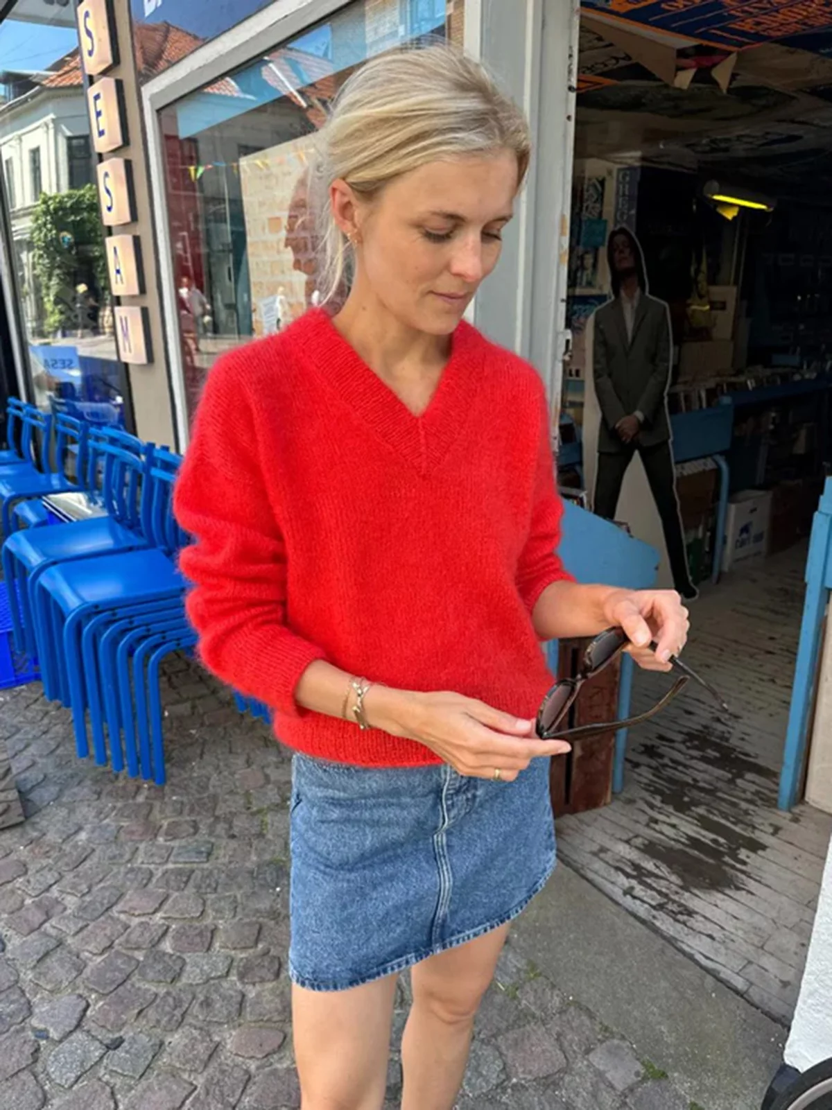 PetiteKnit Stockholm Sweater V-Neck