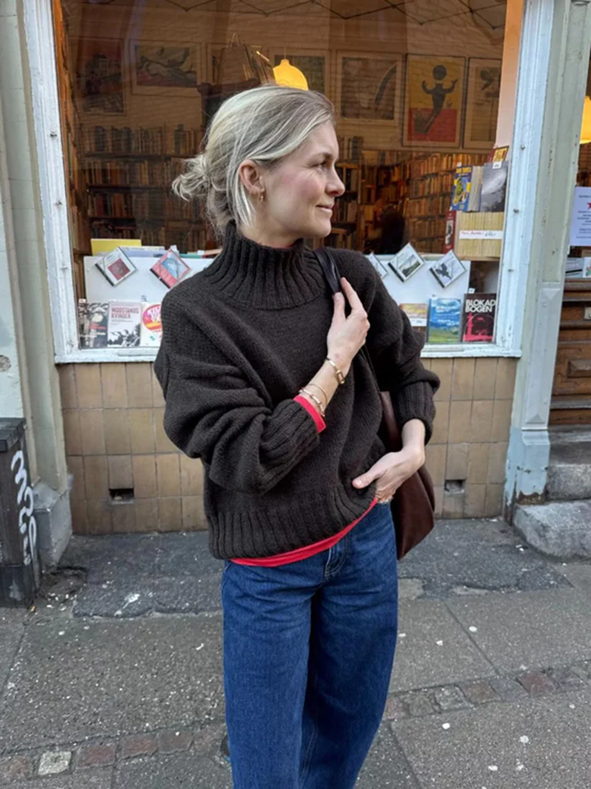 Hannah Sweater O-neck neuleohje suomi