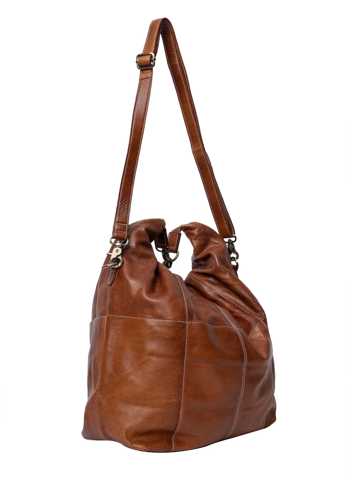 RE:DESIGNED Project 100 Leather Bag, Walnut