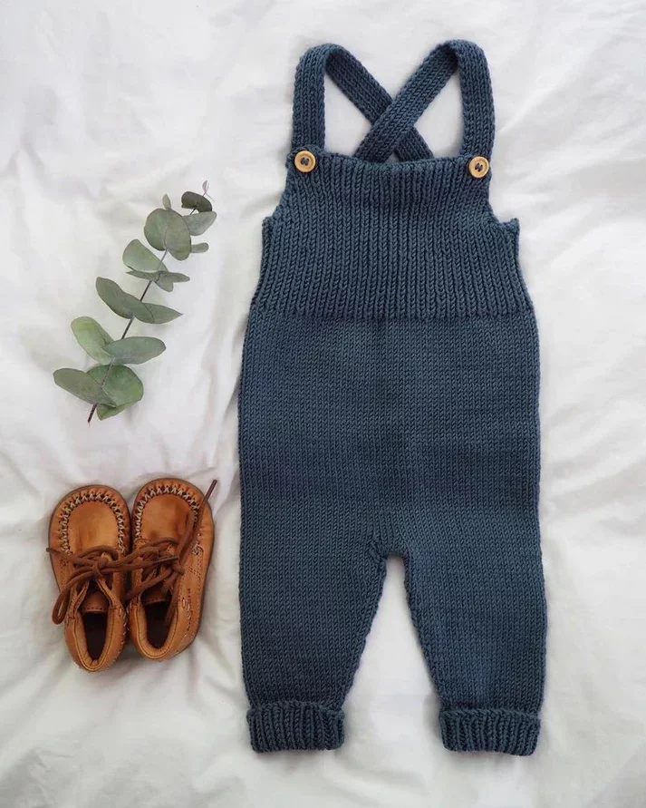 PetiteKnit Willum's Overalls Pattern, Finnish