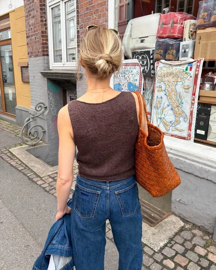 PetiteKnit Bea Top Pattern Finnish