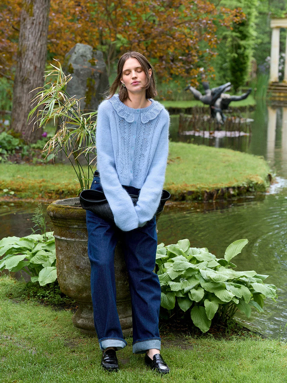 Sandnes 2606-04 DIY Bloom Cardigan neuleohje suomi