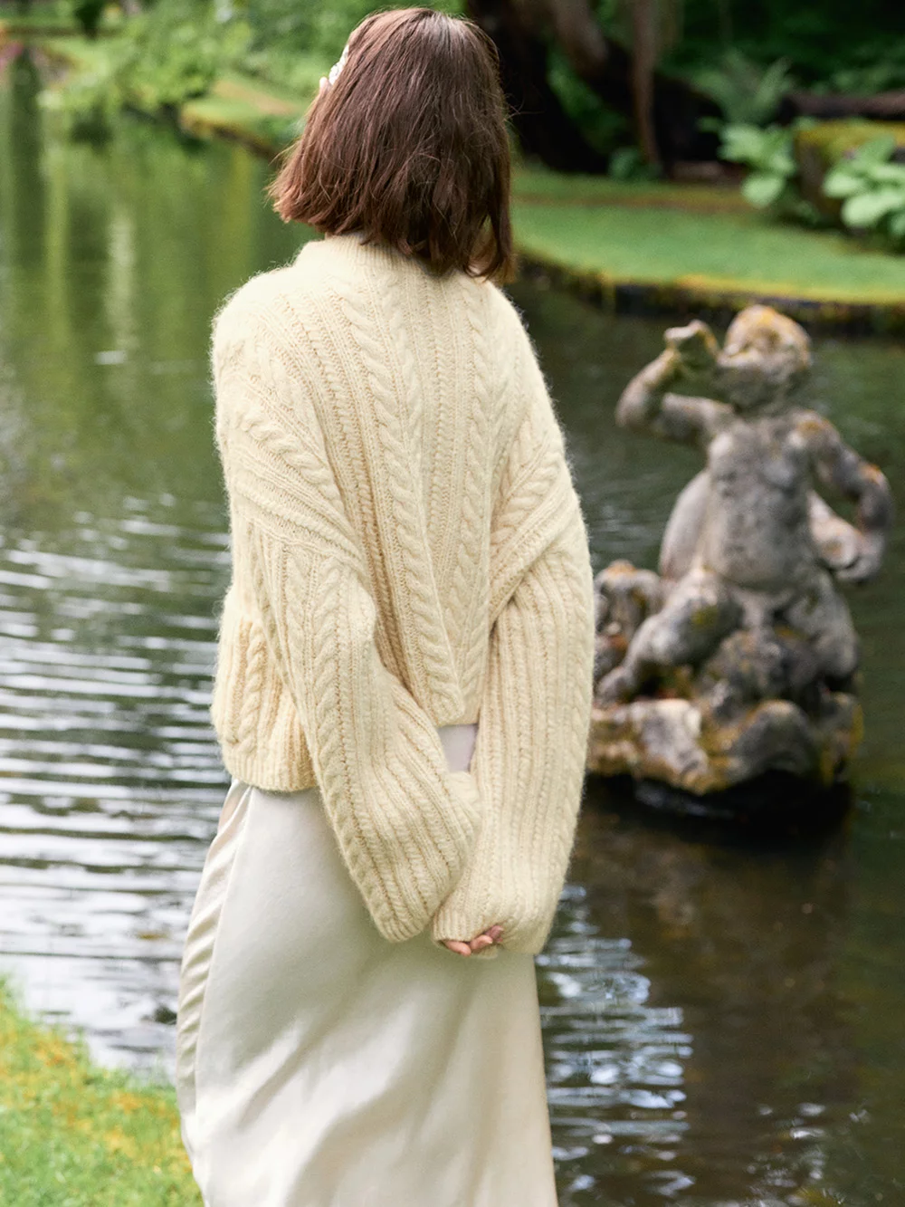 Sandnes 2606-07 DIY Kaja Jacket Pattern Finnish