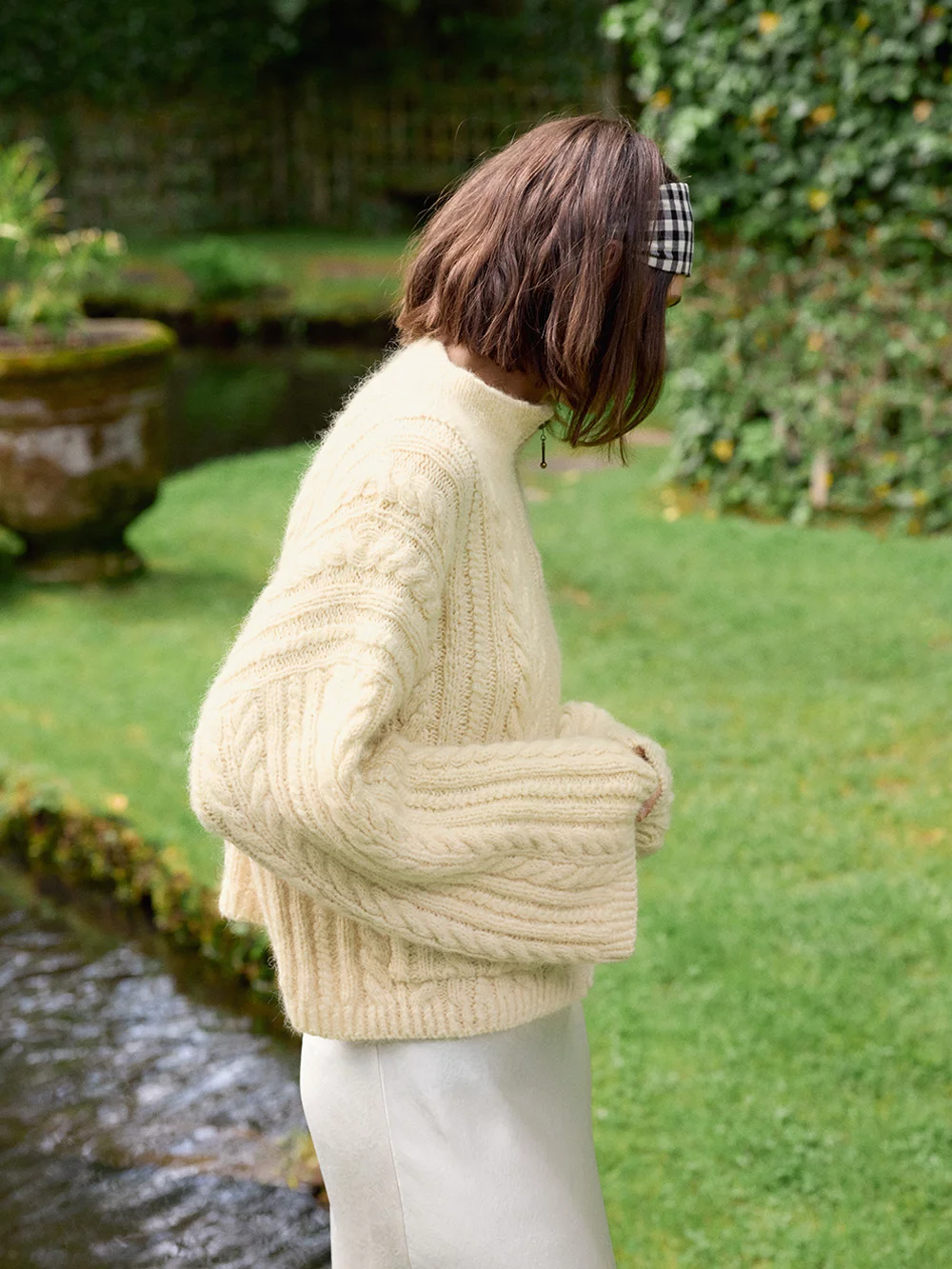 Sandnes 2606-07 DIY Kaja Jacket Pattern Finnish