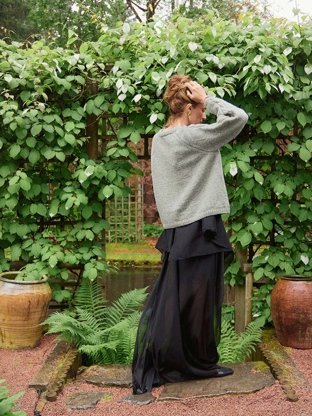 Sandnes 2606-10 DIY Laura Sweater neuleohje suomi