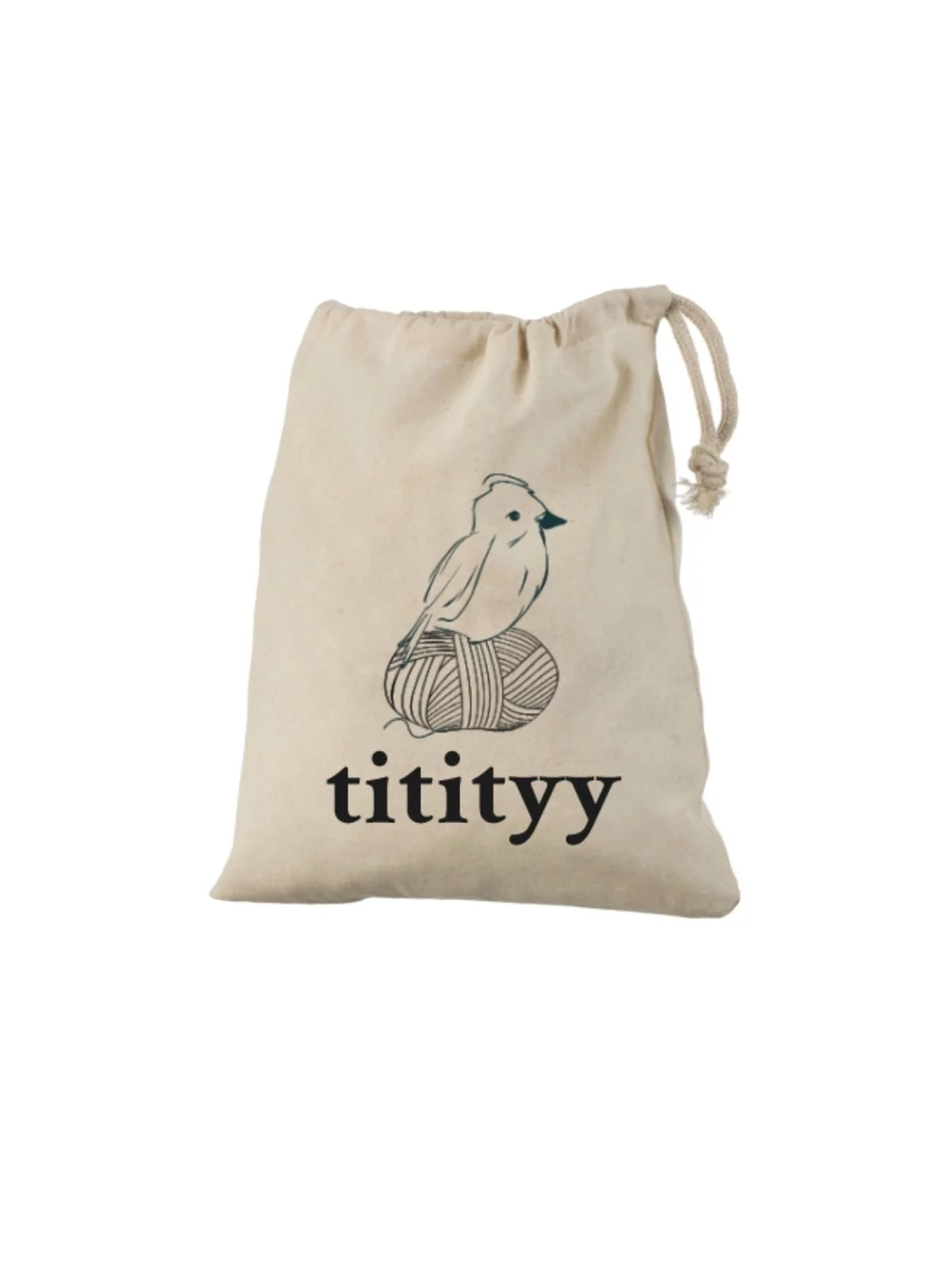 Titityy Cotton Knitting Bag